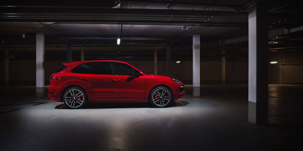 Red 2021 Porsche Cayenne GTS