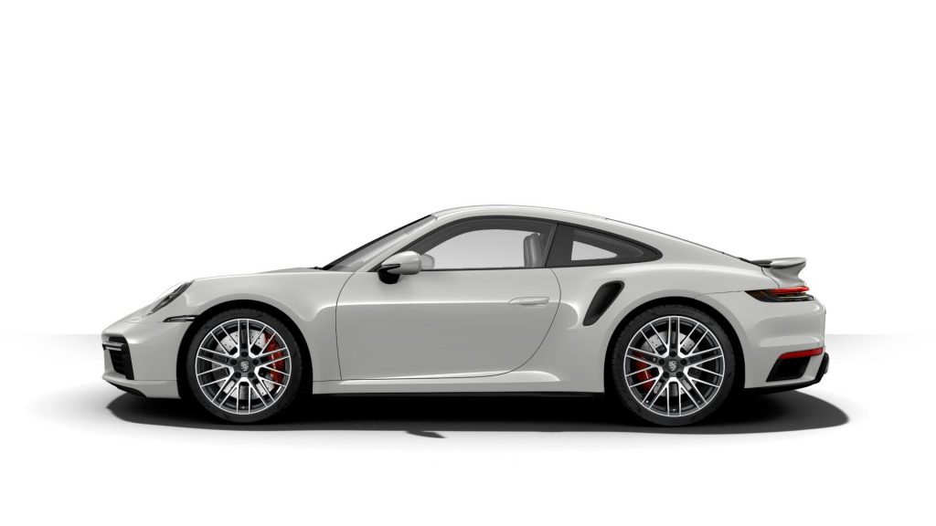 2021 Porsche 911 Turbo in Chalk