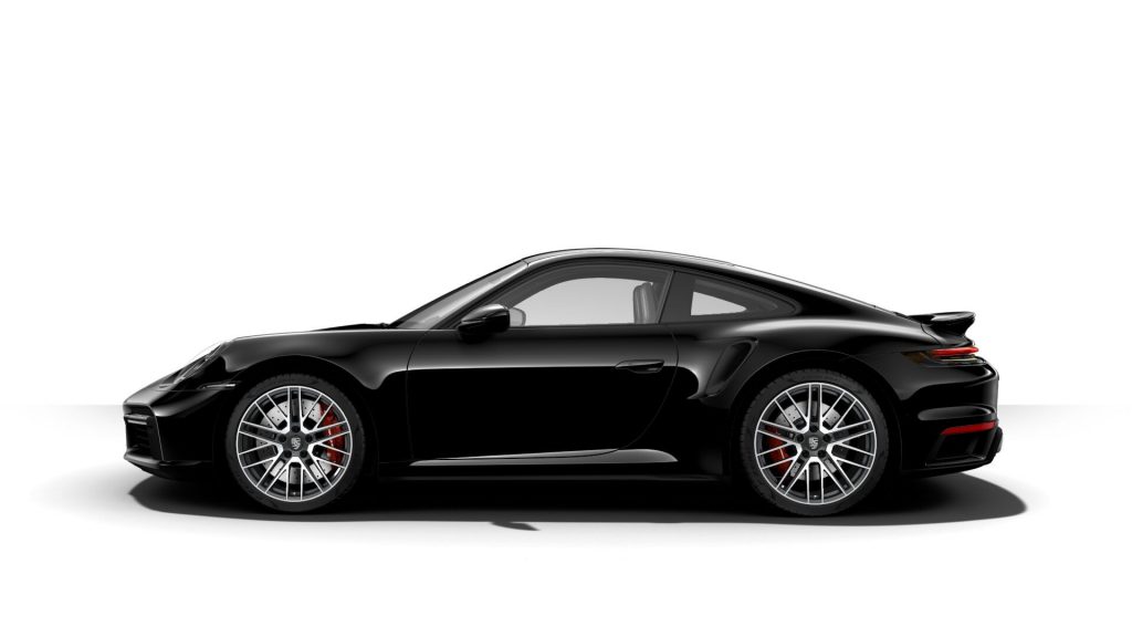 2021 Porsche 911 Turbo in Black