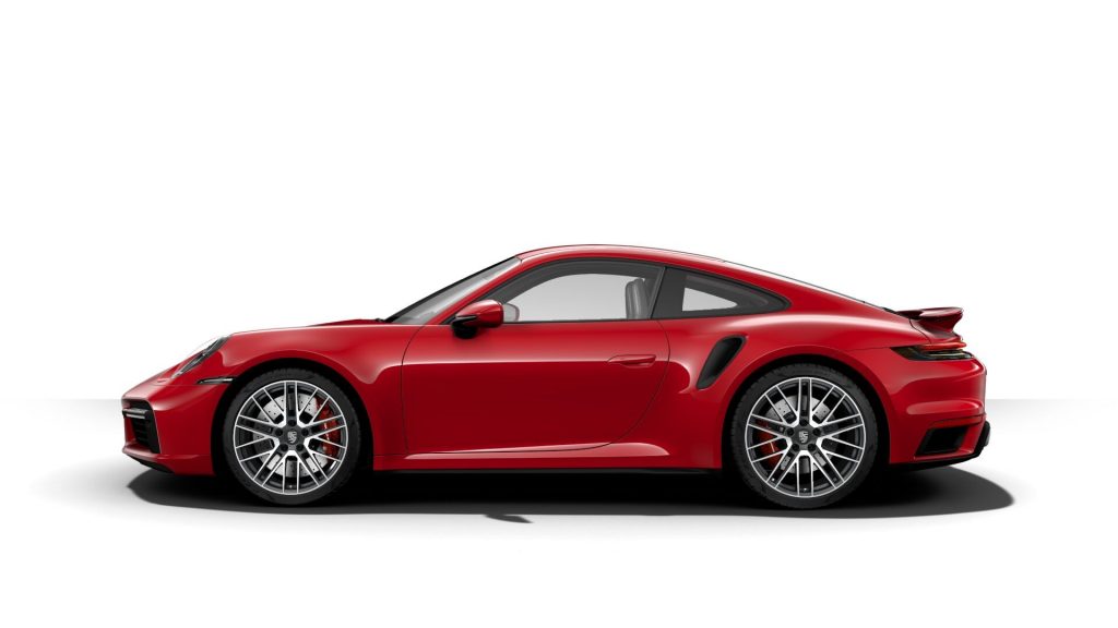 2021 Porsche 911 Turbo in Carmine Red
