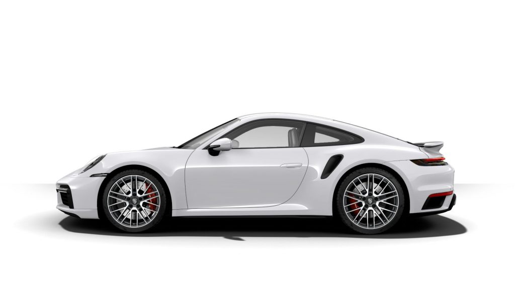 2021 Porsche 911 Turbo in Carrara White Metallic