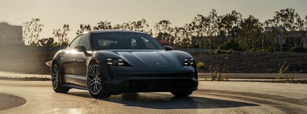 Black 2021 Porsche Taycan