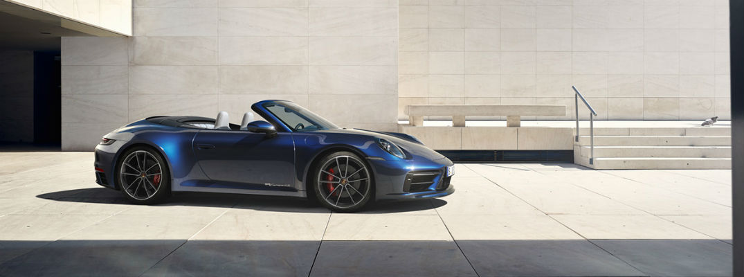 Blue 2020 Porsche 911