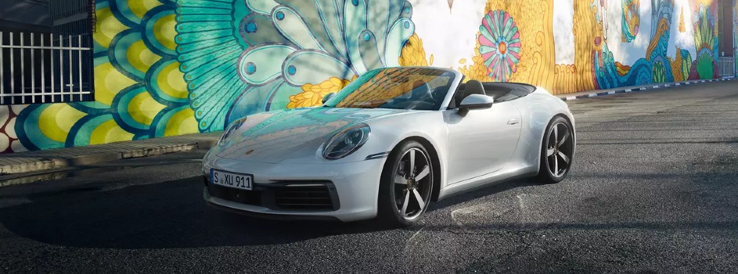 White 2021 Porsche 911