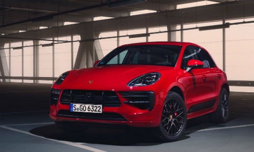 Red 2020 Porsche Macan