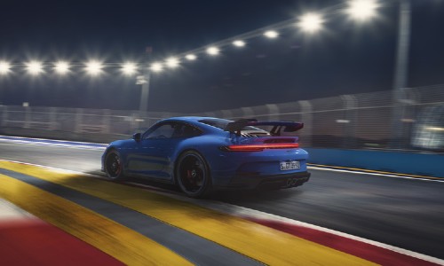 Blue 2022 Porsche 911 GT3