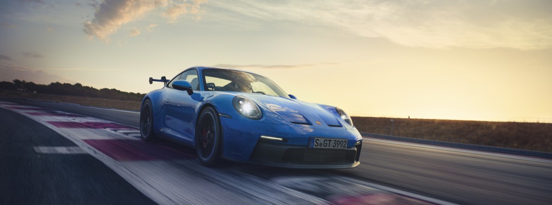 Blue 2022 Porsche 911 GT3