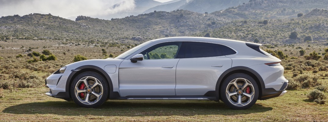 Silver 2021 Porsche Taycan Cross Turismo