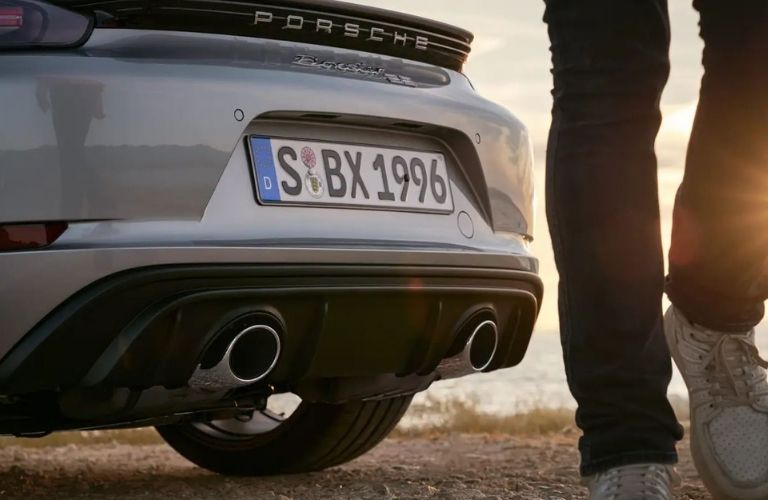 2021 Porsche Boxster 25 Years Rear View