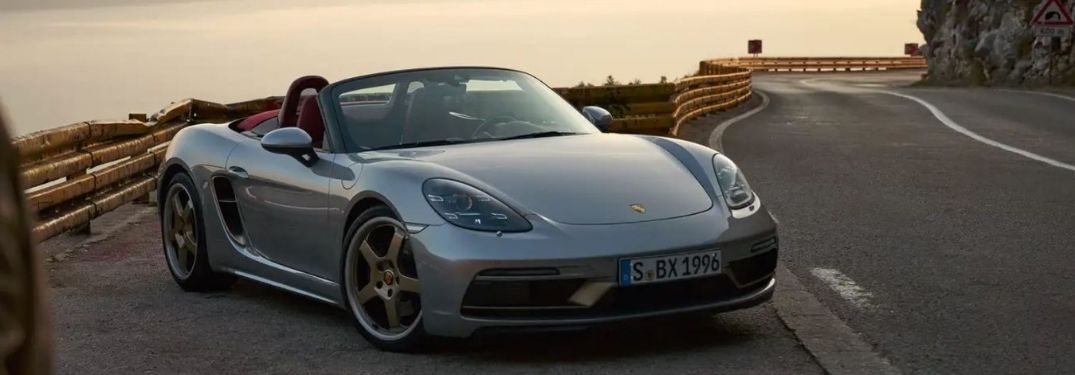 Porsche Boxster 25 Years Front and Side View