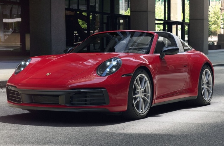 2021 Porsche 911 Targa 4 Carmine Red