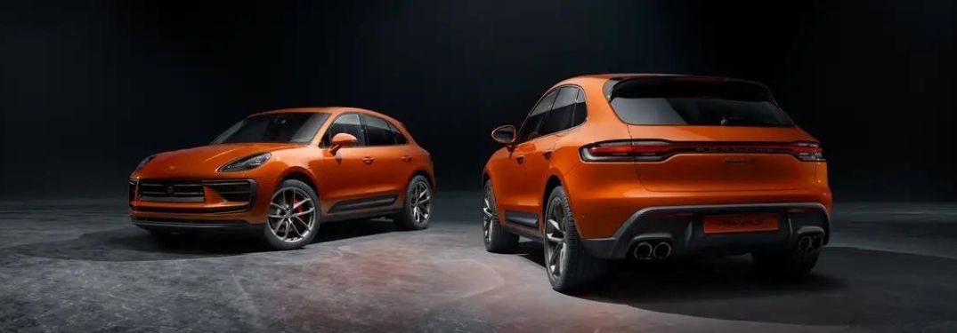 2022 Porsche Macan front and back