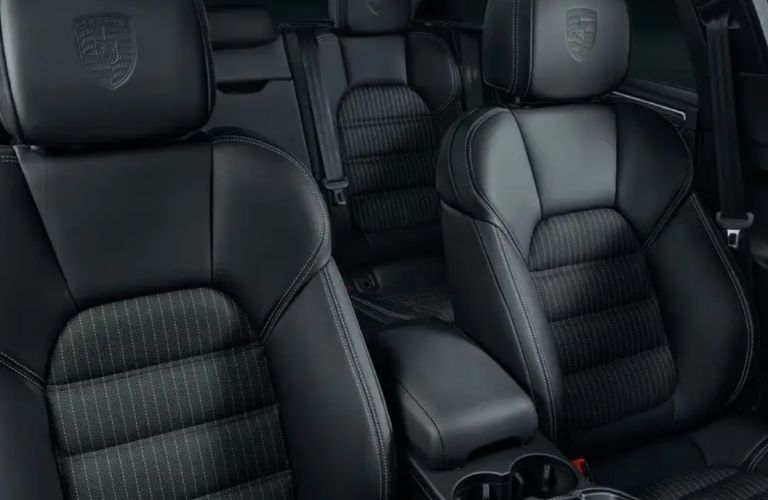 2023 Porsche Macan T front seats partial view