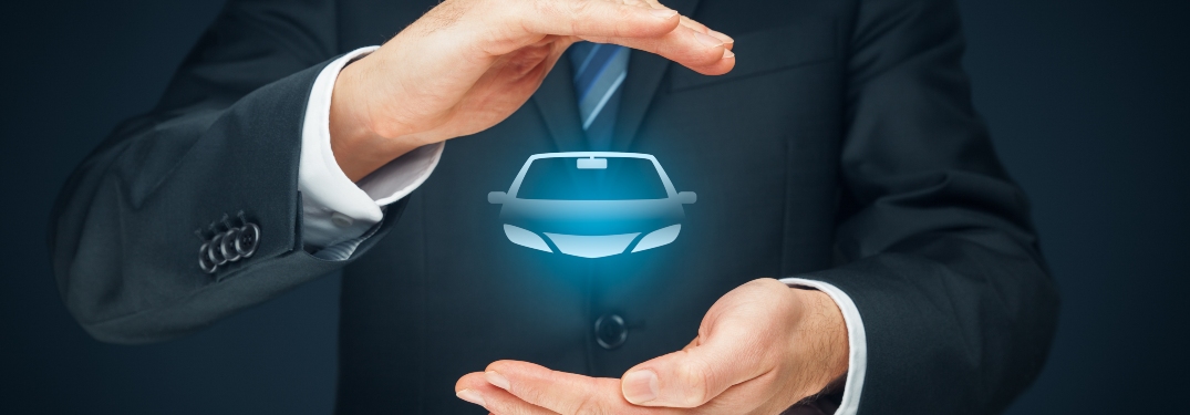 Hands around a light up of front vehicle