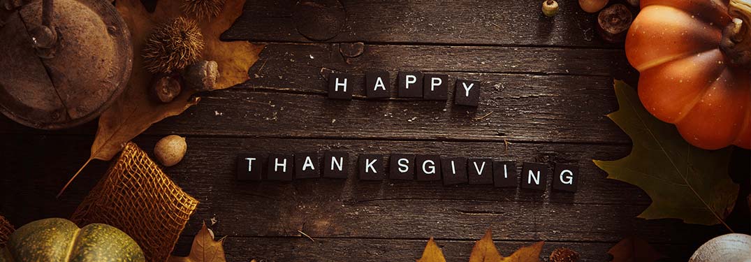 wooden Thanksgiving sign