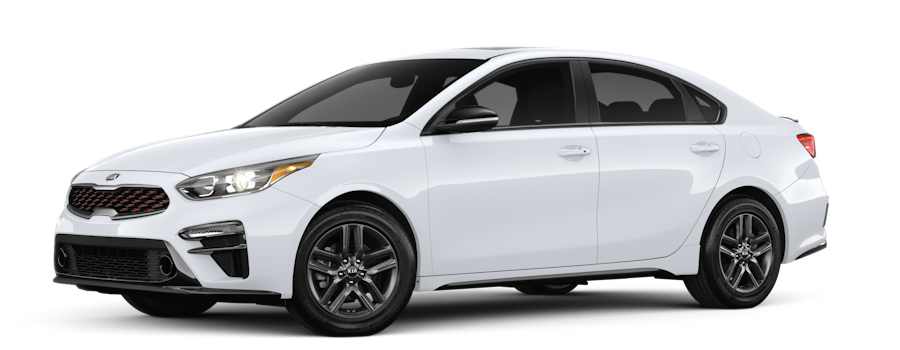 2020 Kia Forte Clear White side view