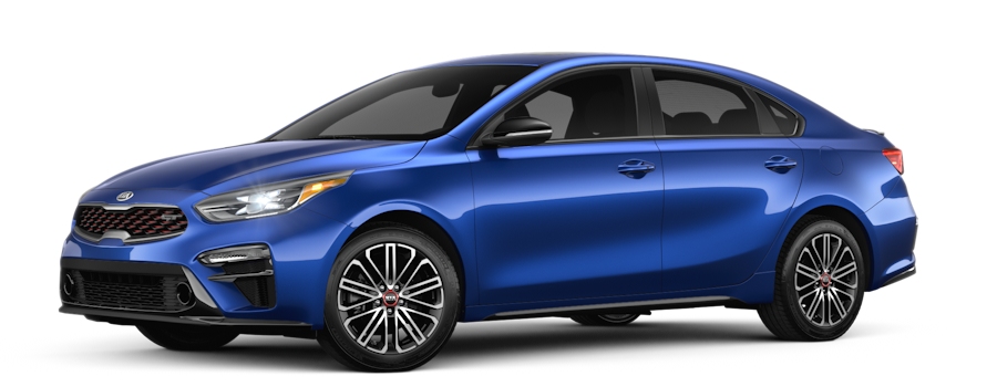 2020 Kia Forte Deep Sea Blue side view