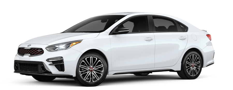 2020 Kia Forte Snow White Pearl side view