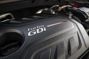 turbo engine of the 2020 Kia Sportage