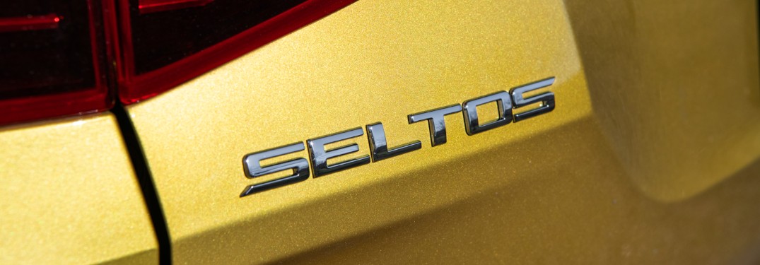 2021 Kia Seltos badge