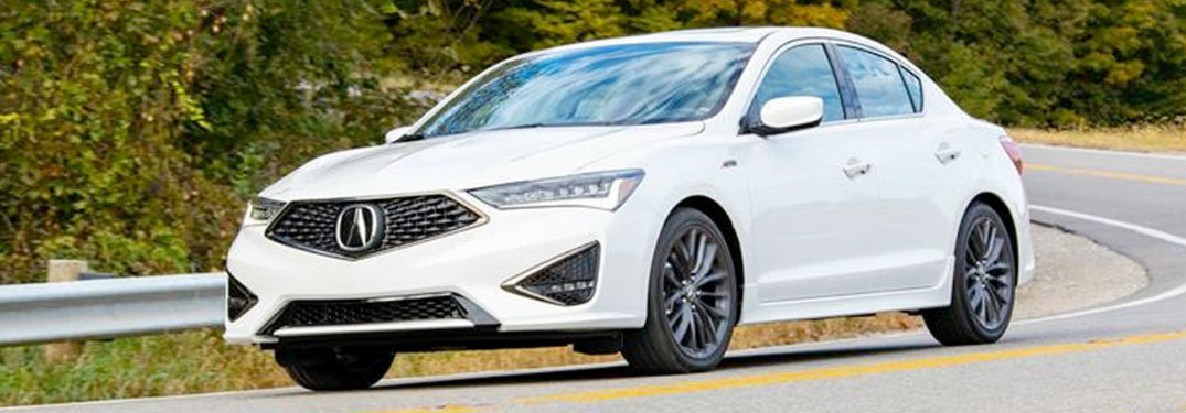 2020 Acura ILX in white