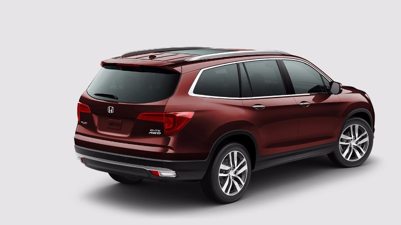 2018 Honda Pilot SUV Exterior Paint Color Options 2018 Honda Pilot SUV Exterior Paint Color Options