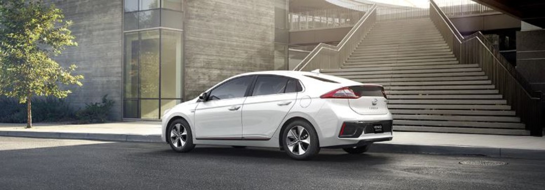 2020 Hyundai Ioniq Electric rear side view