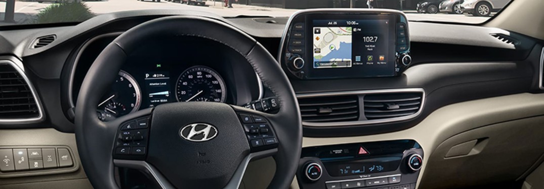 2020 Hyundai Tucson front seats