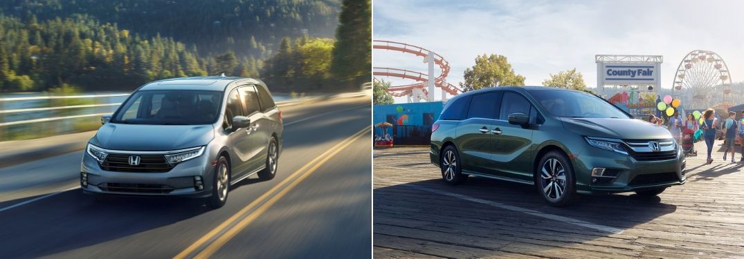 Differences Between The 2021 Honda Odyssey And 2020 Honda Odyssey