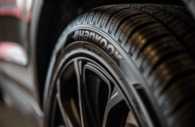 Close Up of Hankook Tire