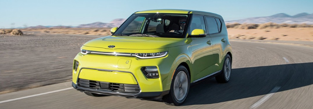 front view of Kia Soul EV