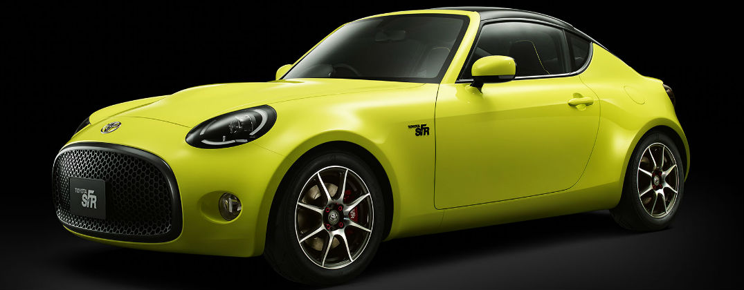 New 2015 Toyota Concept Designs at Allan Nott-Lima OH-Yellow Toyota S-FR Concept