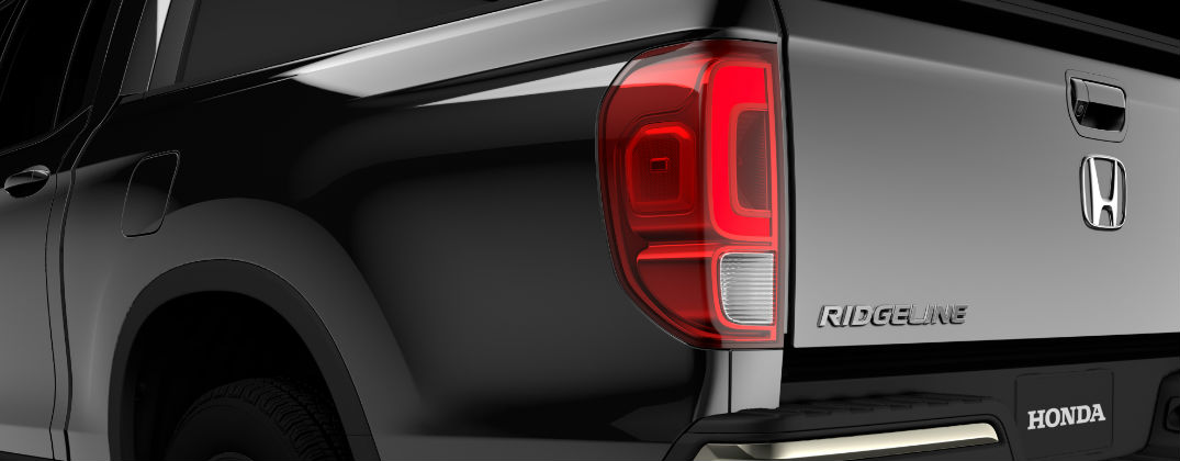 When Will the 2017 Honda Ridgeline Debut at Allan Nott-Lima OH-Black 2017 Honda Ridgeline Rear Exterior Teaser Image