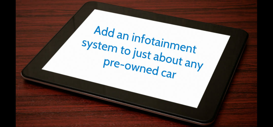 Are there aftermarket options for an infotainment system