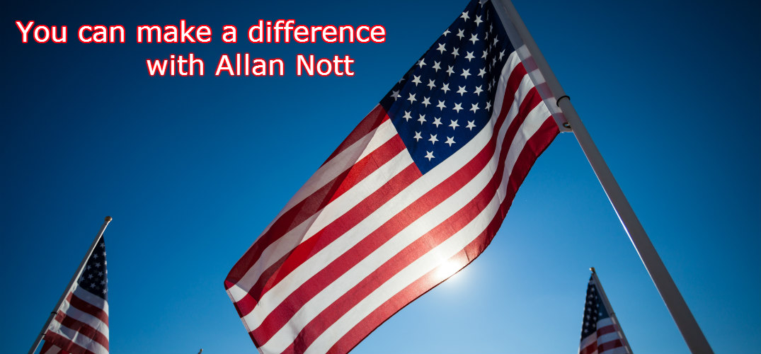Allan Nott donates portion of May sales to veterans services