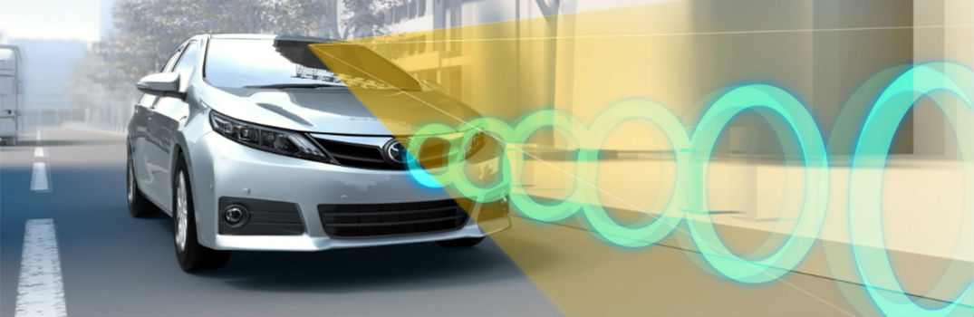 Toyota Safety Sense Simulation in Sedan