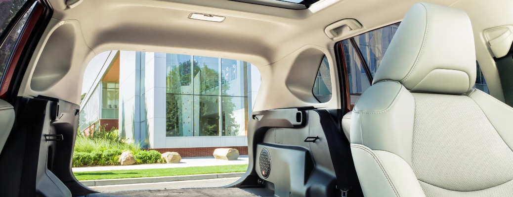 2021 Toyota RAV4 cargo area