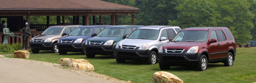 2002 Honda CR-V Exterior Driver Side Front Profiles