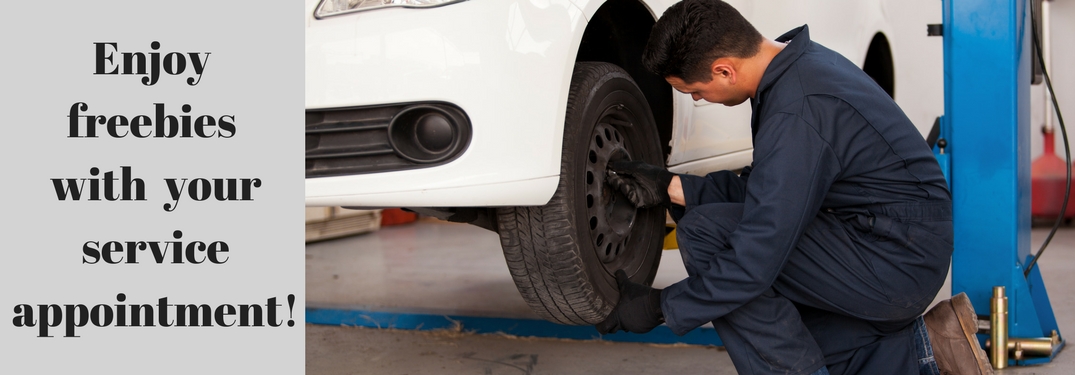 Enjoy freebies with your service appointment at Palmen Motors