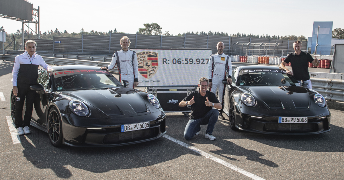 The New 911 GT3 at the Nürburgring