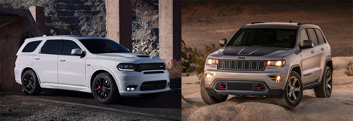 Differences And Similarities Jeep Grand Cherokee Trackhawk And Durango Srt