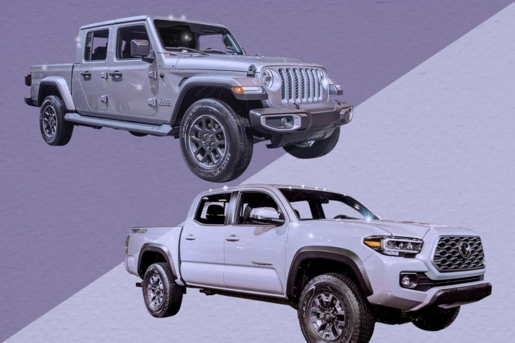 2020 Jeep Gladiator vs 2020 Toyota Tacoma