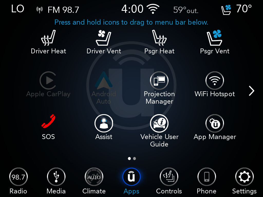 uconnect jeep android auto