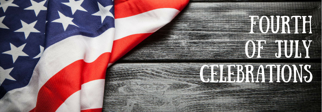 flag on wooden board, Fourth of July Celebrations