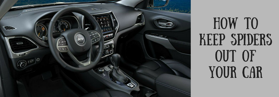 How to jeep spiders out of your car, 2019 Jeep Cherokee Interior