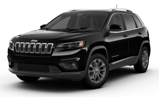 2019 Jeep Cherokee Diamond Black Crystal