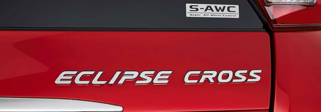 2018 Mitsubishi Eclipse Cross Badging with Super All-Wheel Control