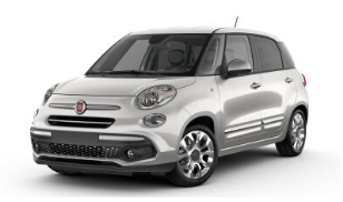 silver 2018 Fiat 500L Lounge trim