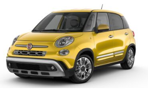 2018 Fiat 500L Trekking trim 