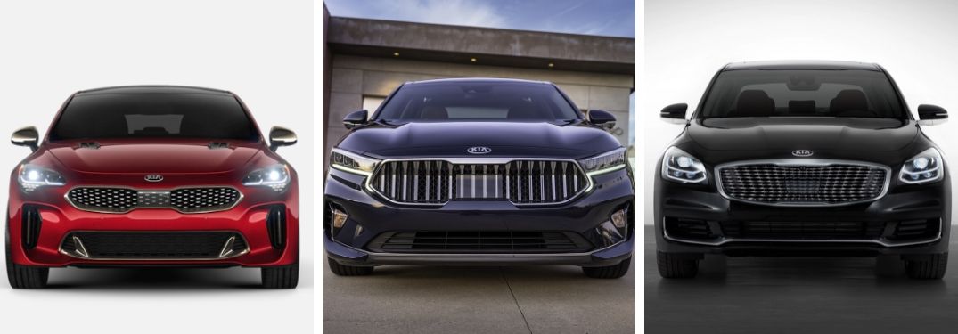 2020 Kia Stinger and 2020 Kia Cadenza and 2020 Kia K900